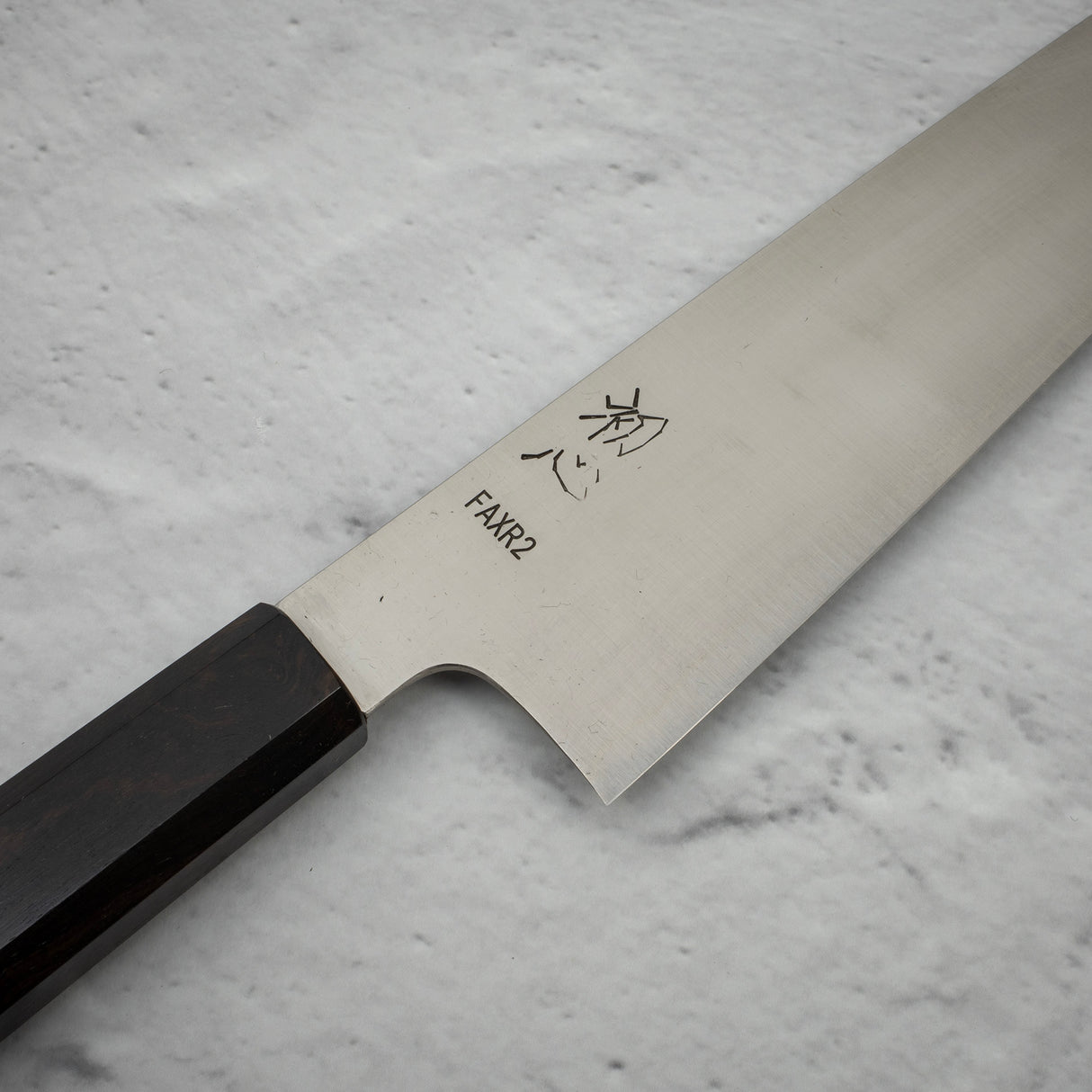 Hatsukokoro FAXR2 Migaki K 尖頭 Gyuto 210mm 烏木