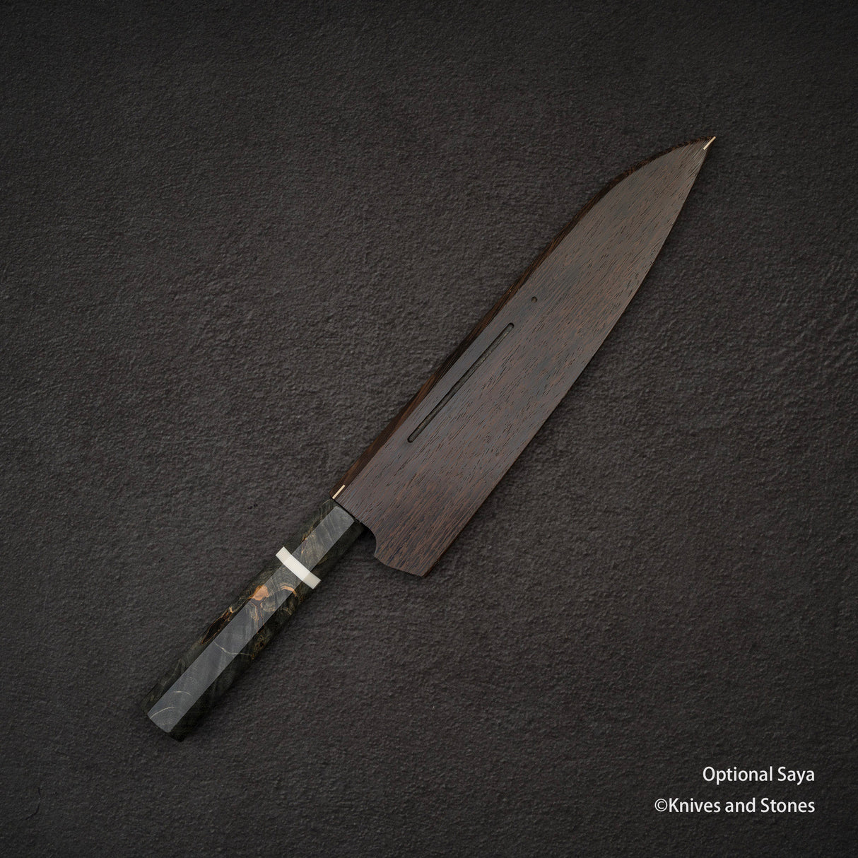 初心銀河 ATS34 大馬士革牛刀 240 毫米