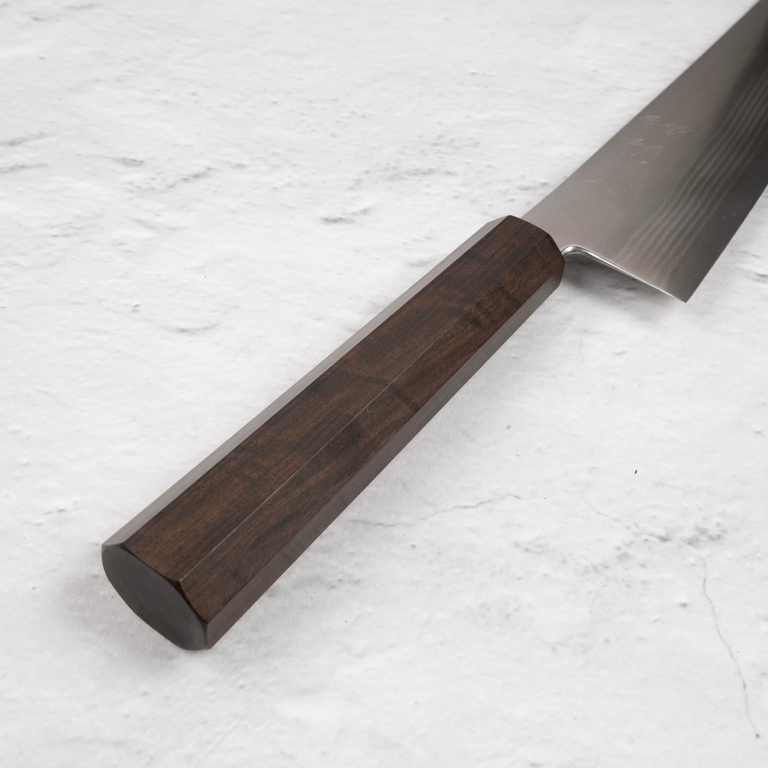 Hatsukokoro Ginso Ginsan Nickel Damascus K-tip Gyuto 240mm