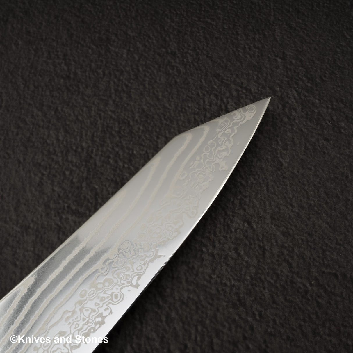 Hatsukokoro Hayabusa ATS34 Damascus K-tip Gyuto 240mm