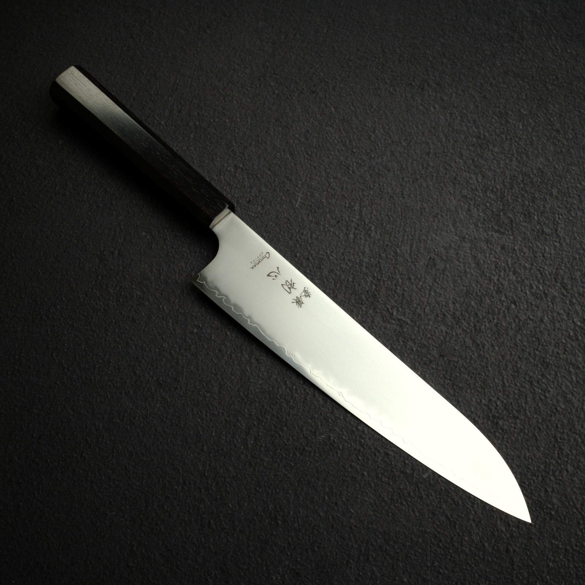 Hatsukokoro Hayabusa Chromax Gyuto 240mm, Ebony Handle