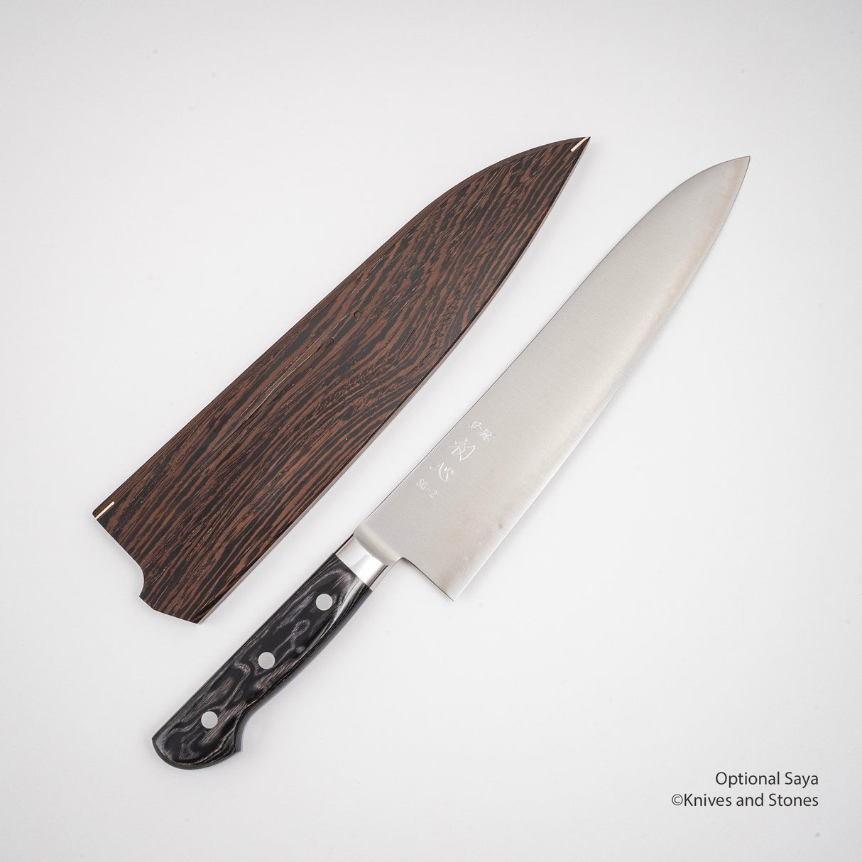 Hatsukokoro Hayabusa SG2 Gyuto 240mm 米卡塔西式手柄