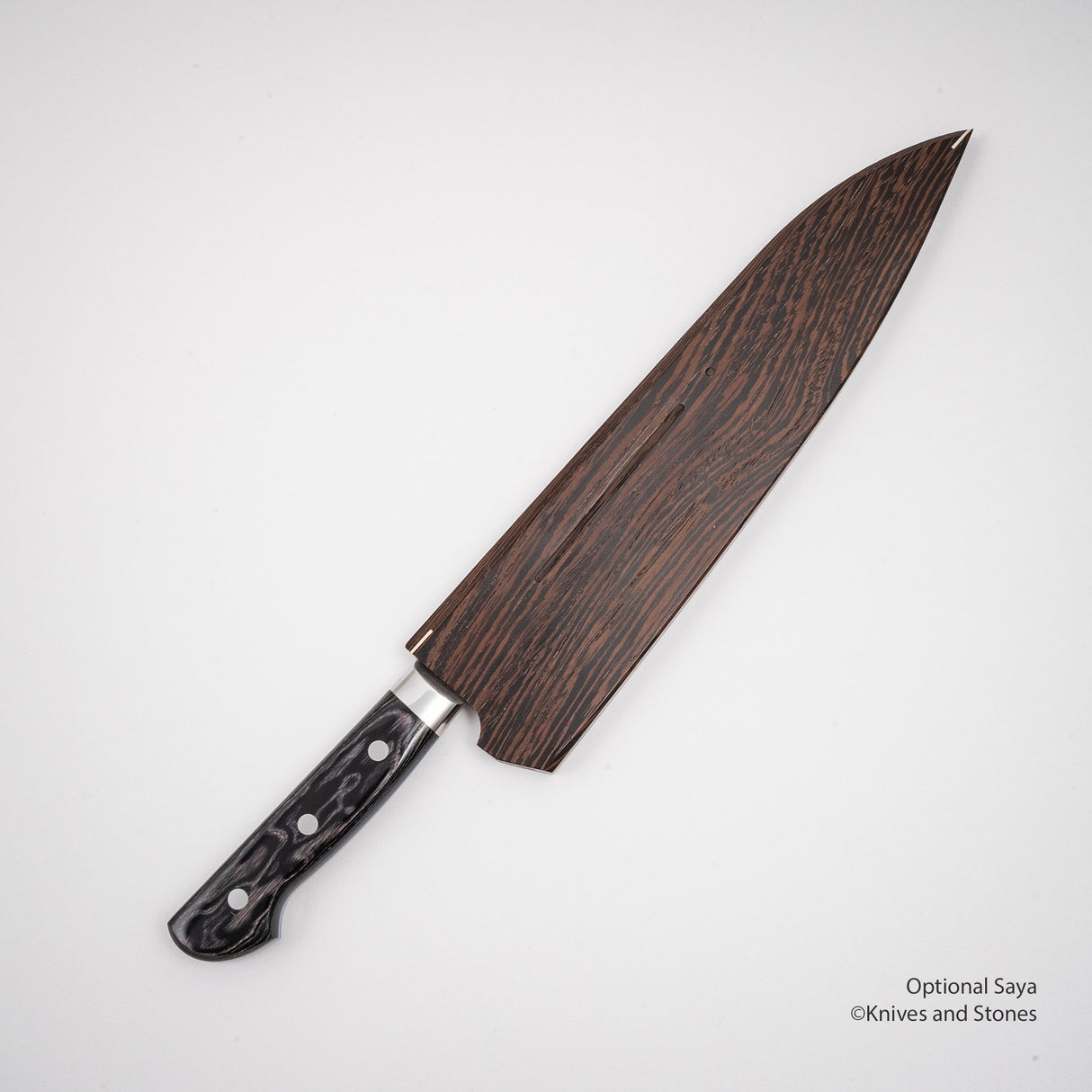 Hatsukokoro Hayabusa SG2 Gyuto 240mm 米卡塔西式手柄