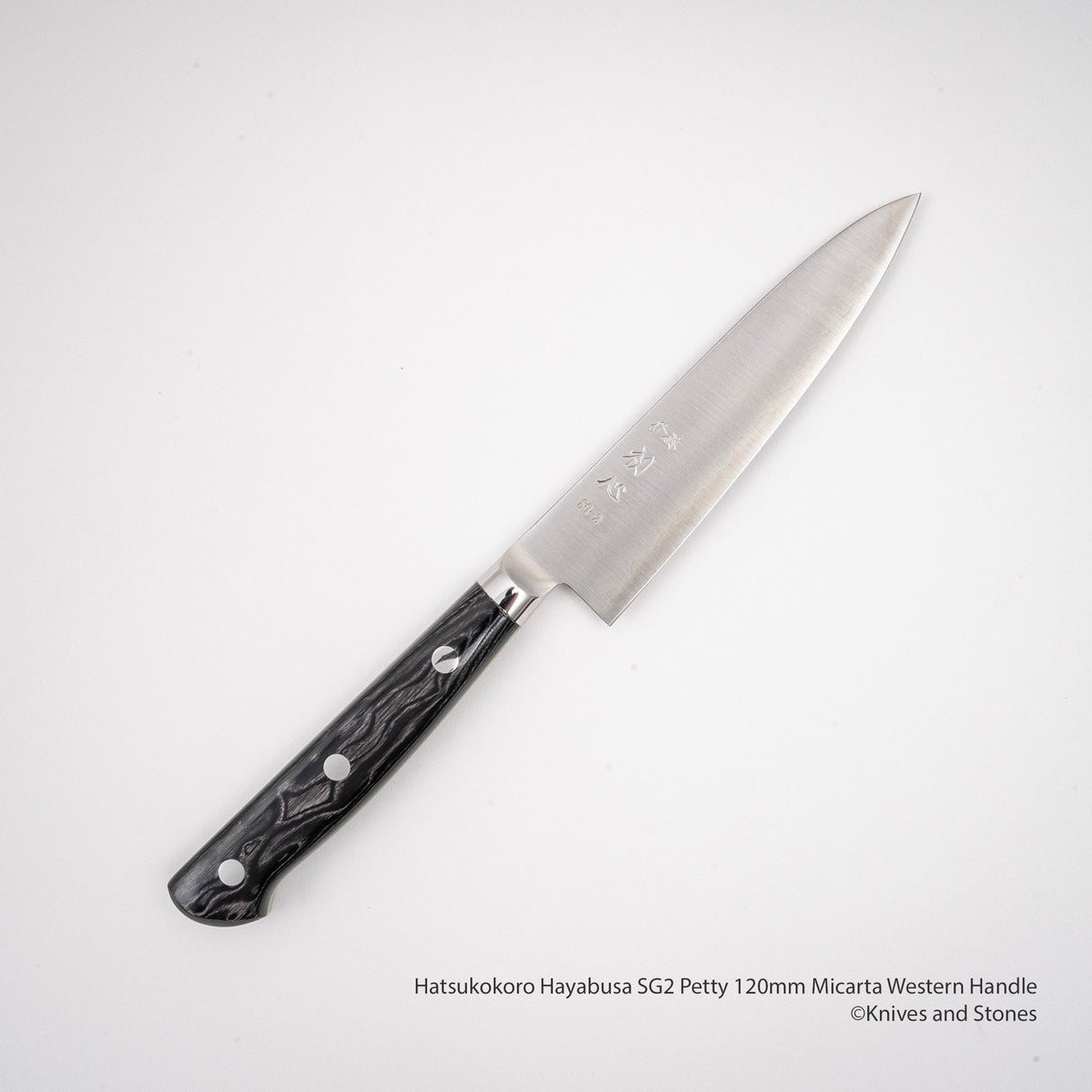 Hatsukokoro Hayabusa SG2 Petty 120mm 米卡塔西式手柄