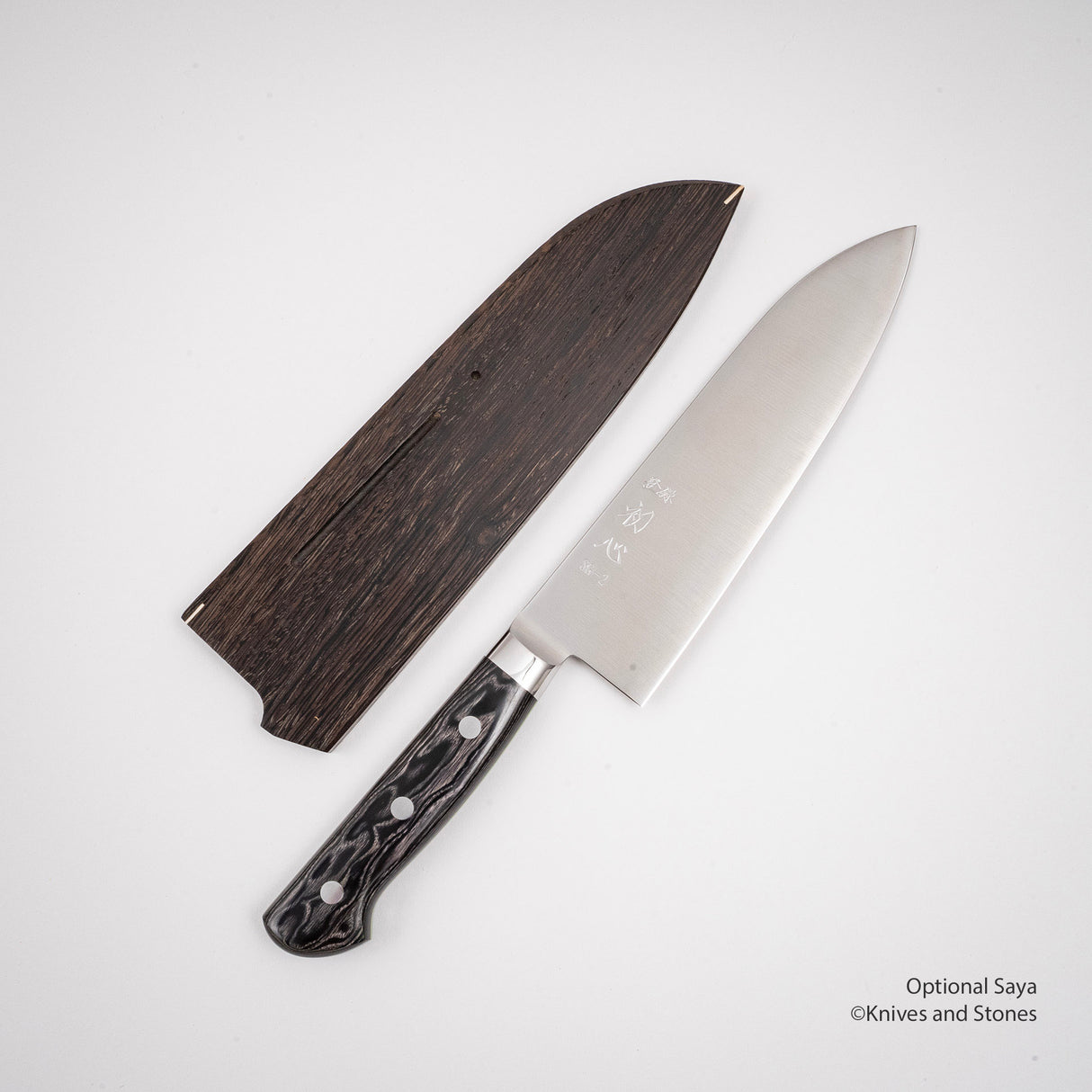 Hatsukokoro Hayabusa SG2 三德 180mm 米卡塔西式手柄