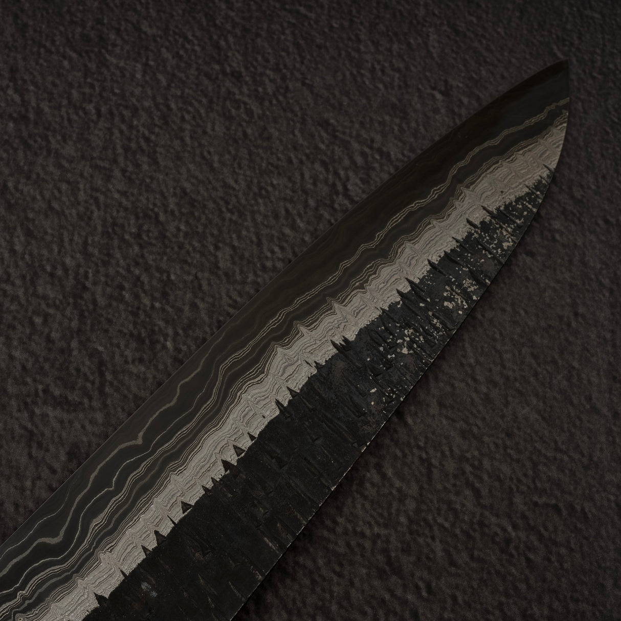 Hatsukokoro Itadaki Blue2 & White2 雙核大馬士革 Tsushime Gyuto 240mm