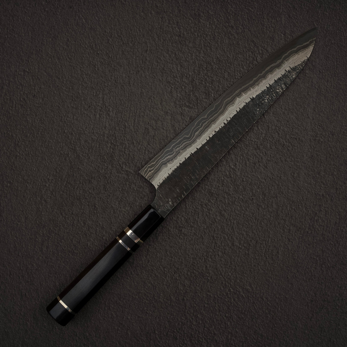 Hatsukokoro Itadaki Blue2 & White2 雙核大馬士革 Tsushime Gyuto 240mm