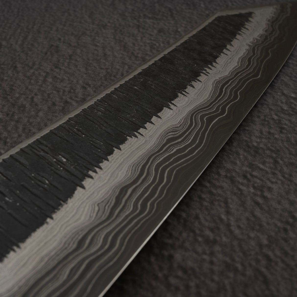 Hatsukokoro Itadaki Blue2 & White2 雙核大馬士革 Tcushime K-tip Gyuto 210mm