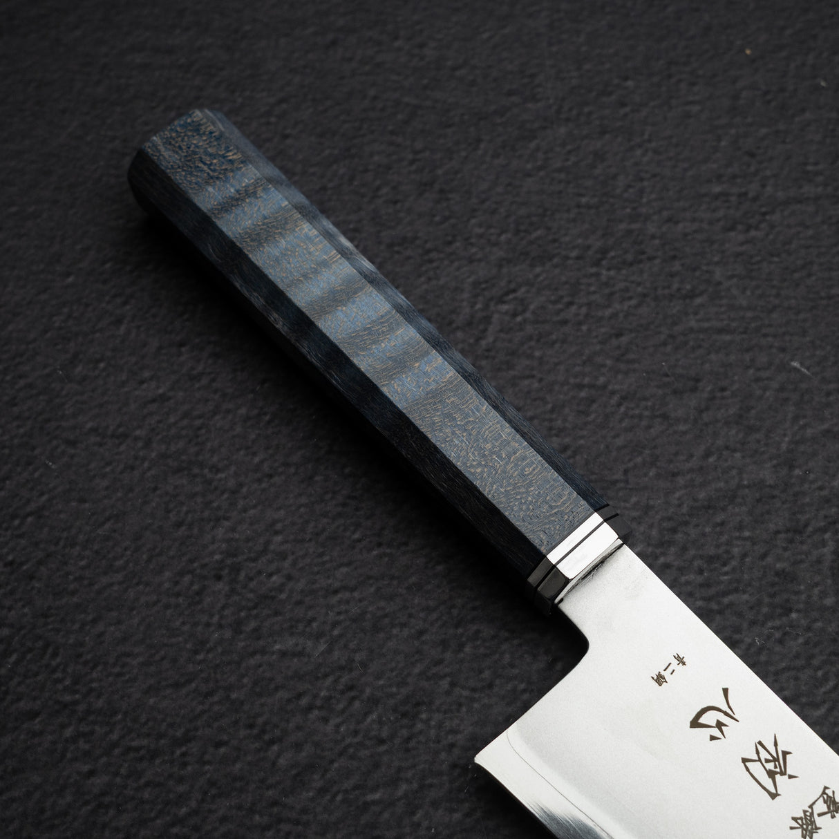 Hatsukokoro Kaijin Blue 2 Gyuto 210mm Migaki Curly Maple