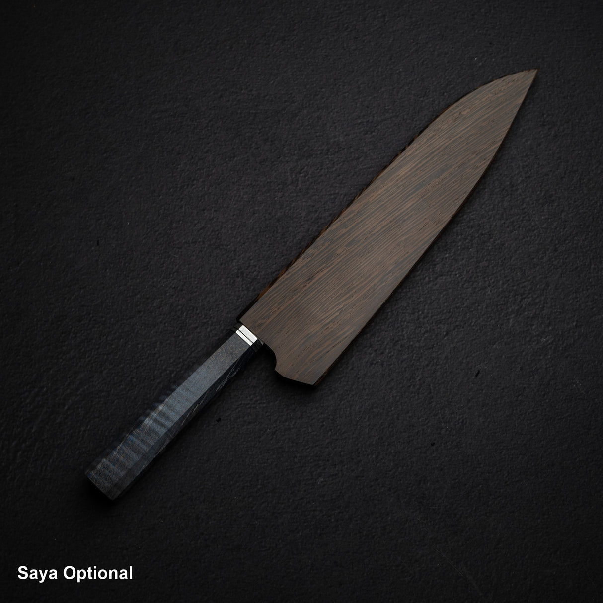 初心 Kaijin Blue 2 牛刀 240mm 鏡面卷楓木柄