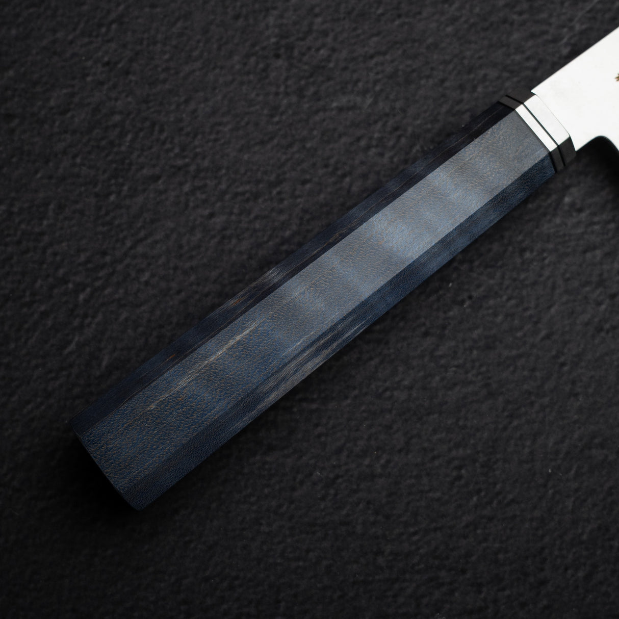 Hatsukokoro Kaijin Blue 2 K-tip Gyuto 210mm Migaki Curly Maple