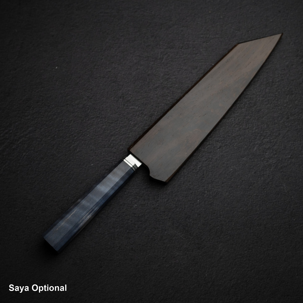 Hatsukokoro Kaijin Blue 2 K-tip Gyuto 210mm Migaki Curly Maple