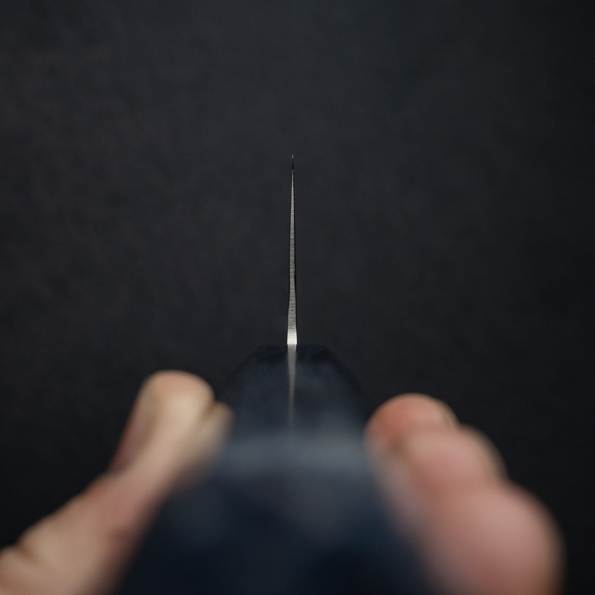 Hatsukokoro Kaijin Blue 2 Santoku 175mm Migaki Curly Maple