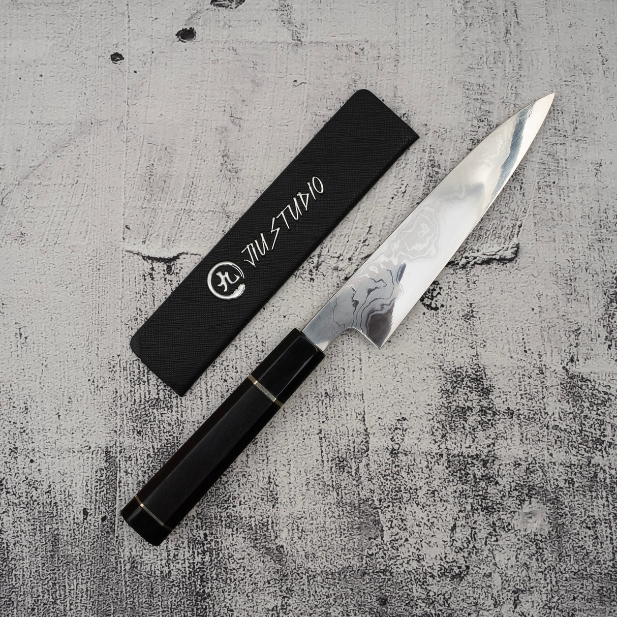 Hatsukokoro Komorebi Blue 1 大馬士革 Petty 150mm B 級 SP1 附磁性護手