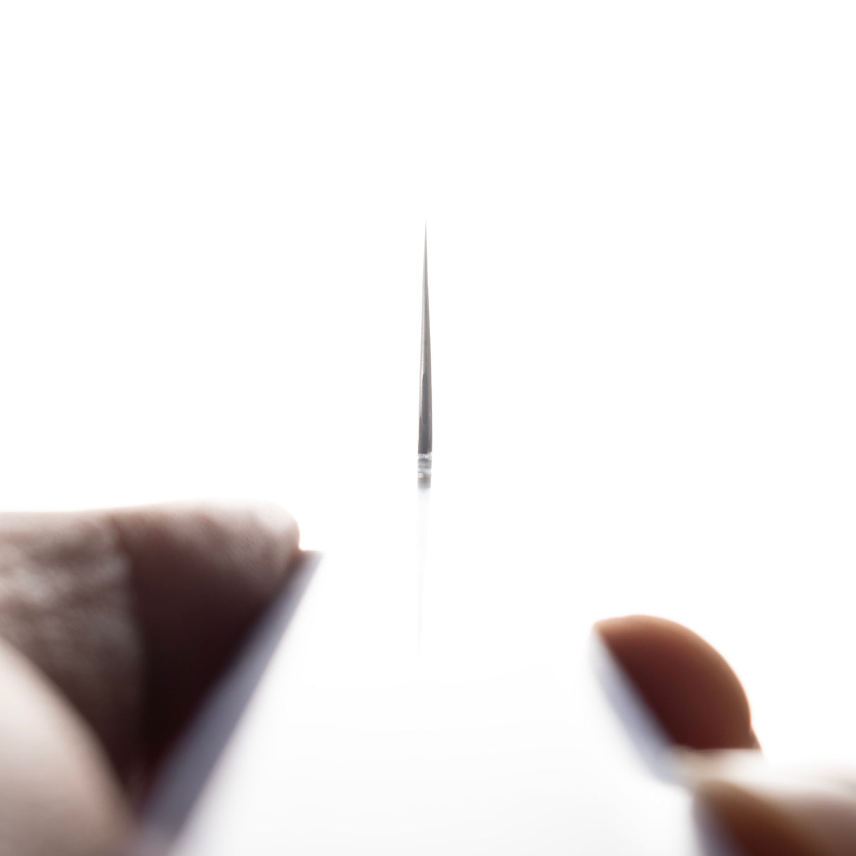 初心孔雀 V-Toku-2 牛刀 210mm 彩虹大馬士革紋 紫色