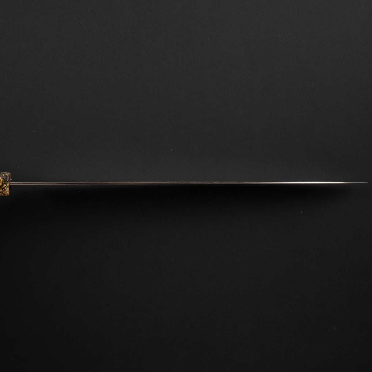 初心 孔雀 V-Toku-2 柳刃 270mm 彩虹大馬士革紋 綠色