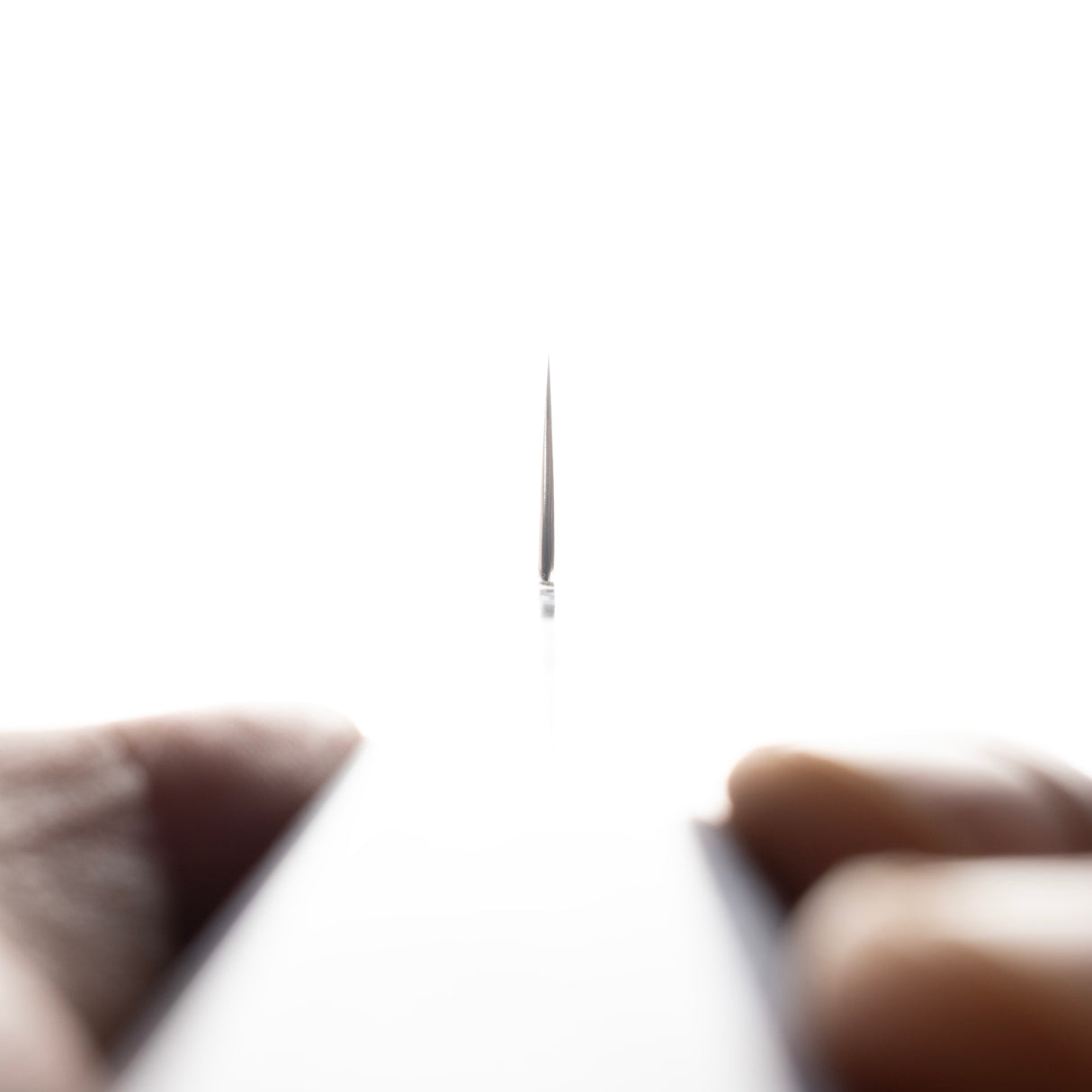 初心孔雀 V-Toku-2 切片刀 270mm 彩虹大馬士革紋 紫色