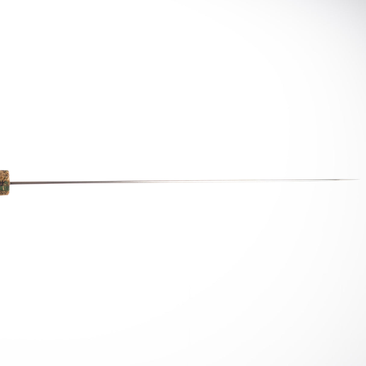 初心孔雀 V-Toku-2 切片刀 270mm 彩虹大馬士革紋 紫色