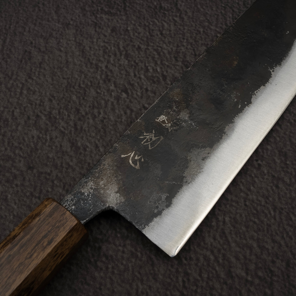 初心黑金藍 2 黑內 K-tip Gyuto 210mm 黑色 Chacate