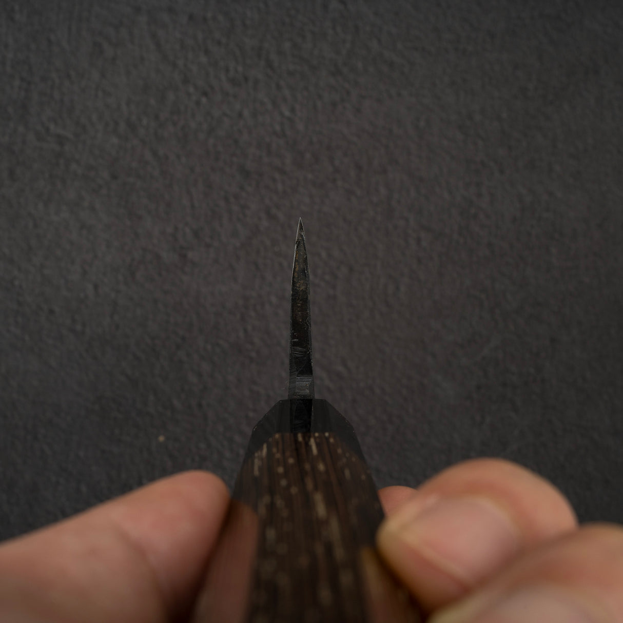 Hatsukokoro 黑風 Blue 2 Kurouchi Deba 150mm 雙斜角