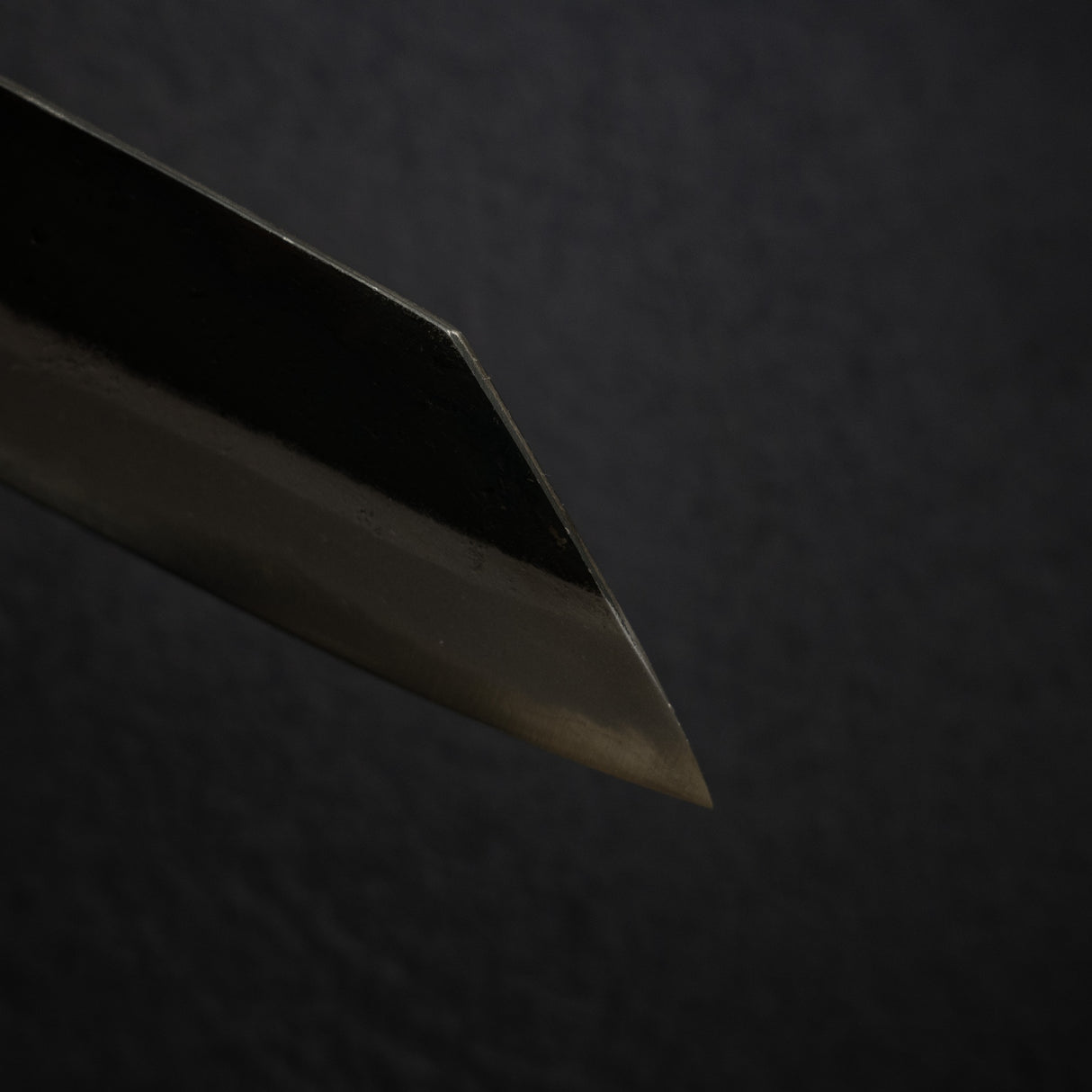 Motokyuuichi Kurosagi AS KU K-tip Gyuto 210mm Kurouchi by Hatsukokoro Black Chacate