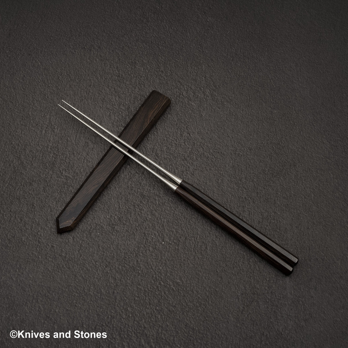 高級森橋(電鍍筷子)- Ebony & Saya by Hatsukokoro