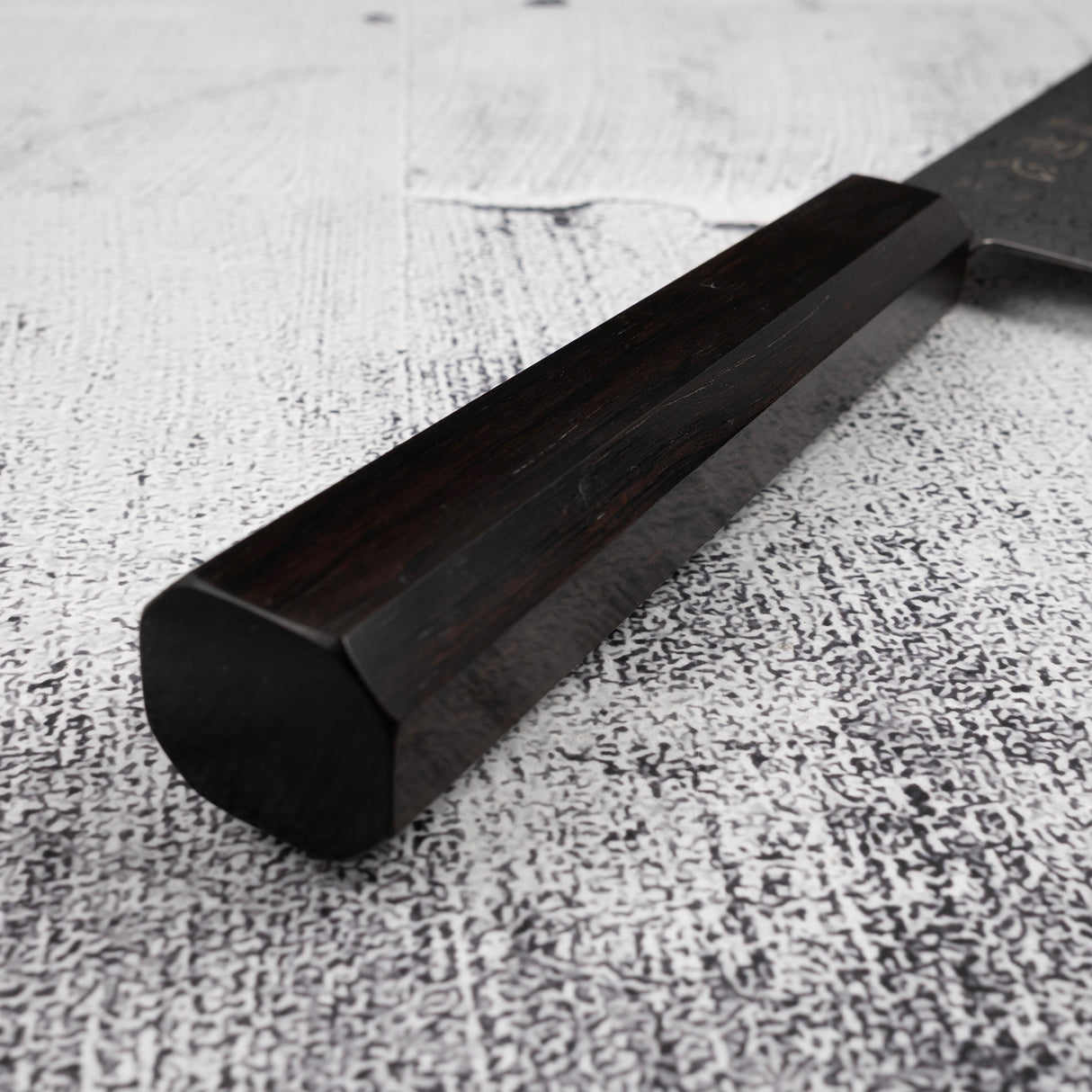 初心流氷SG2黑大馬士革牛刀 210mm 黑檀