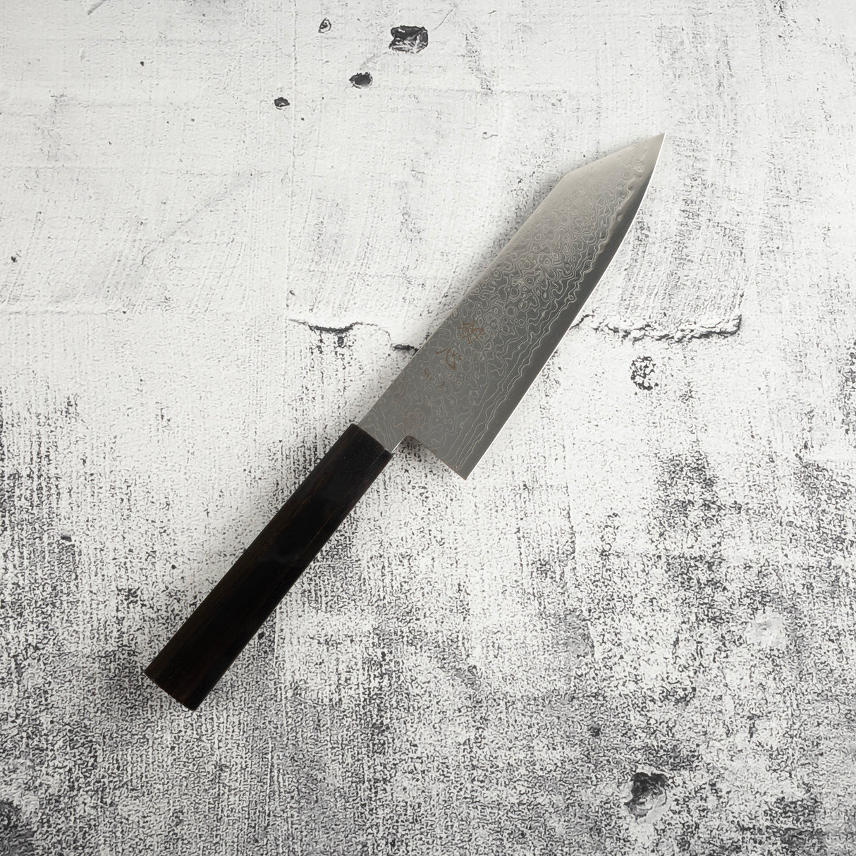 初心 Ryuhyo SG2 大馬士革文化刀 180mm 黑檀握柄