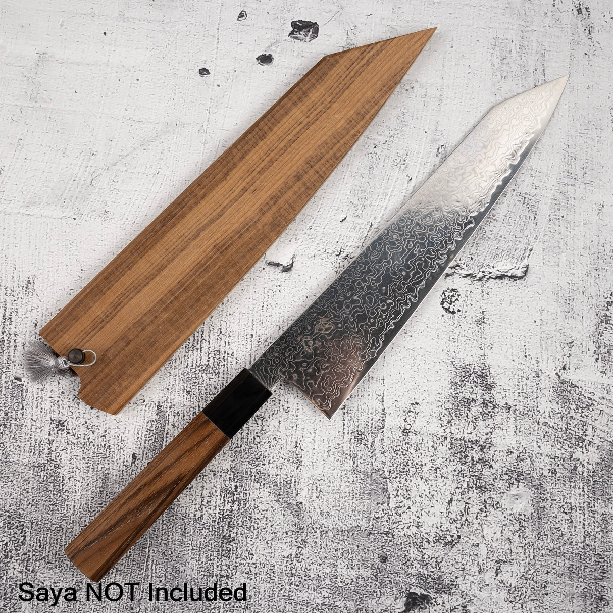 Hatsukokoro Ryuhyo SG2 大馬士革 K 尖 Gyuto 240 毫米刀刃,含橄欖木手柄