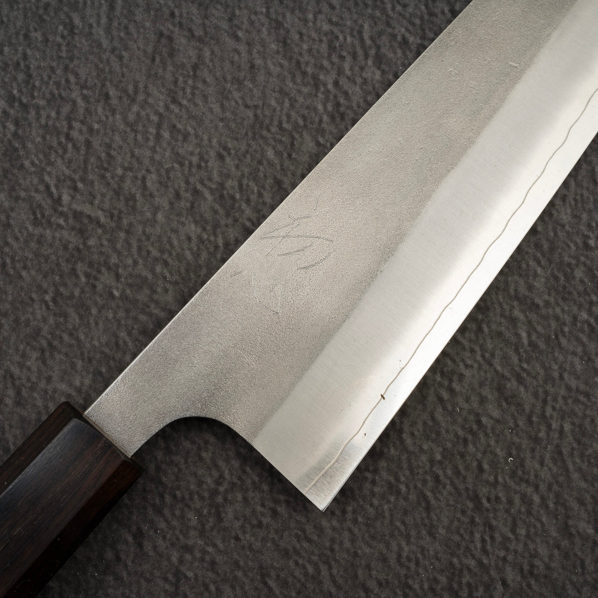 Hatsukokoro x Yoshikane SKD Nashiji K-tip Gyuto 210mm 烏木手柄