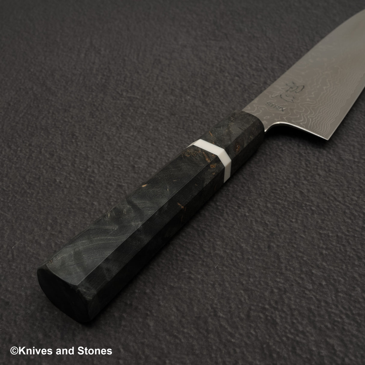 Hatsukokoro STRIX Damascus Gyuto 210mm 樺木手柄