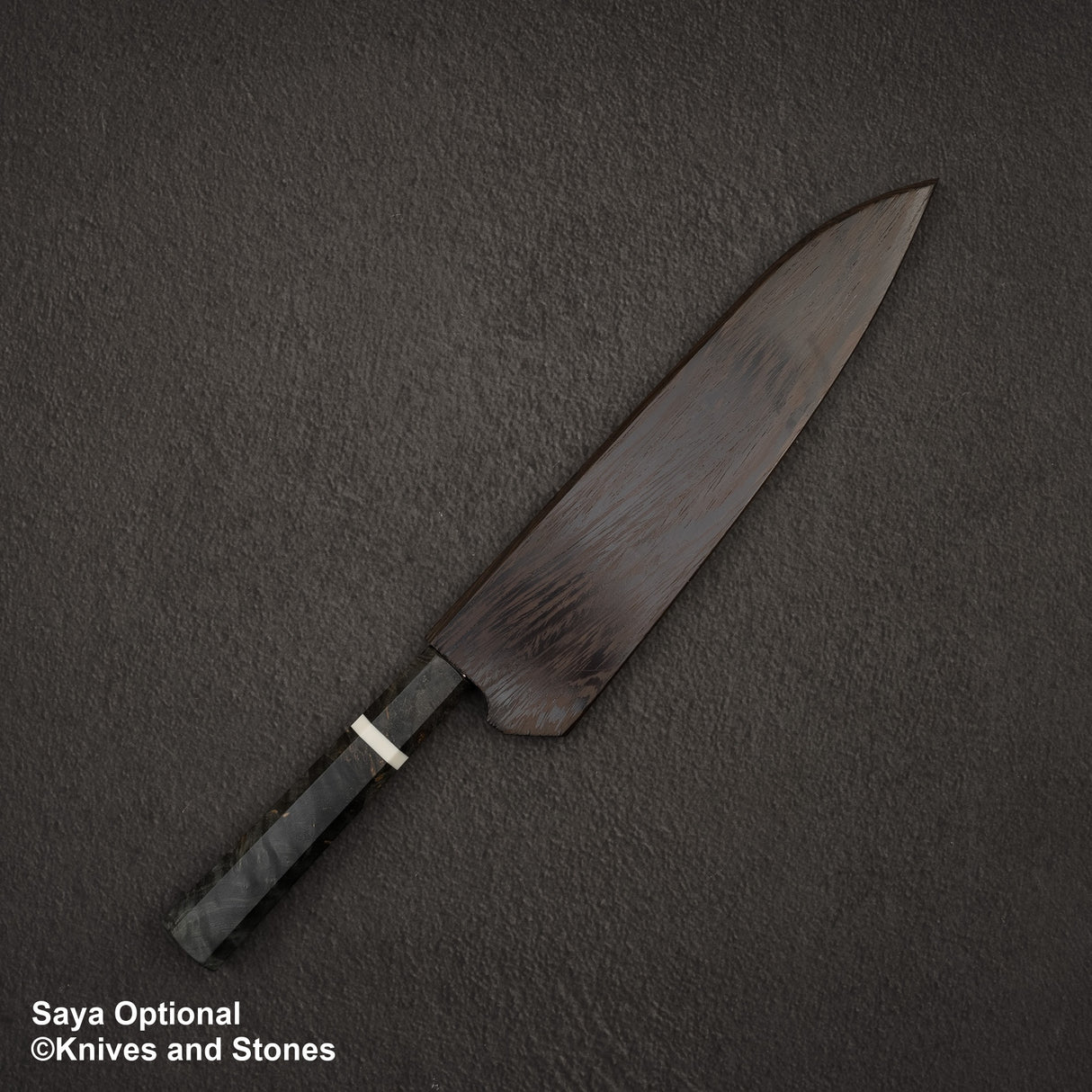 Hatsukokoro STRIX Damascus Gyuto 210mm 樺木手柄