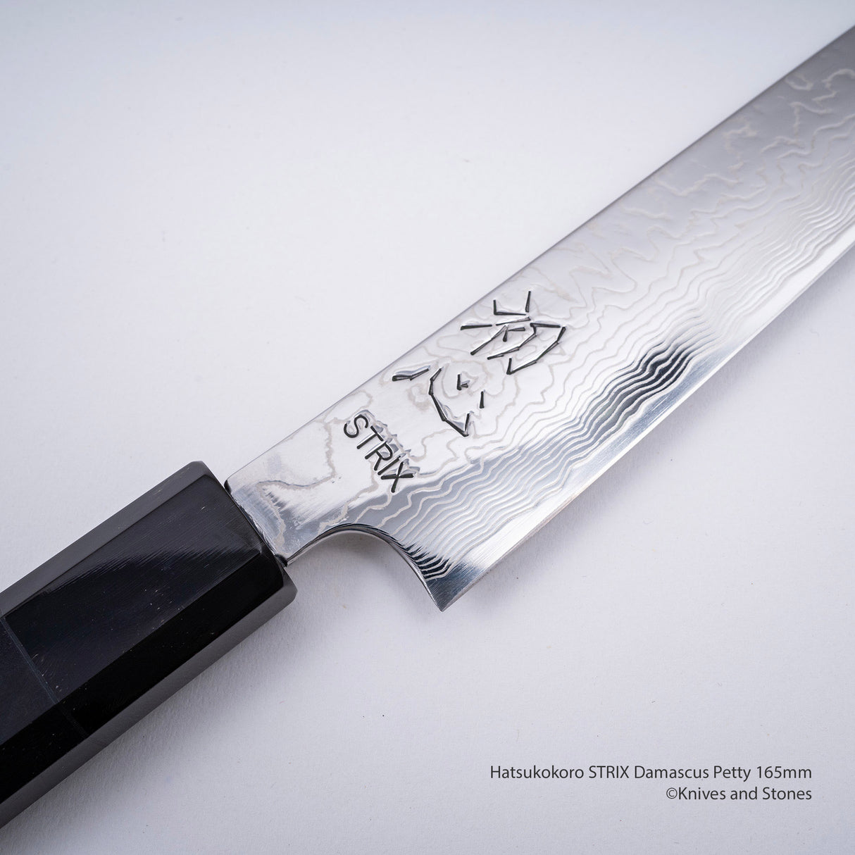 Hatsukokoro STRIX 大馬士革 Petty 165mm