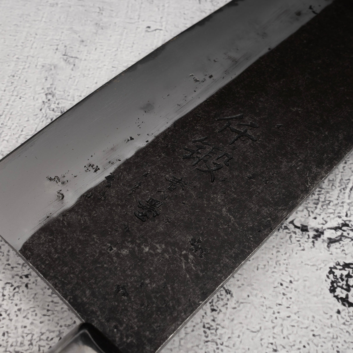 初心先端藍二不鏽鋼夾層中式菜刀 170mm