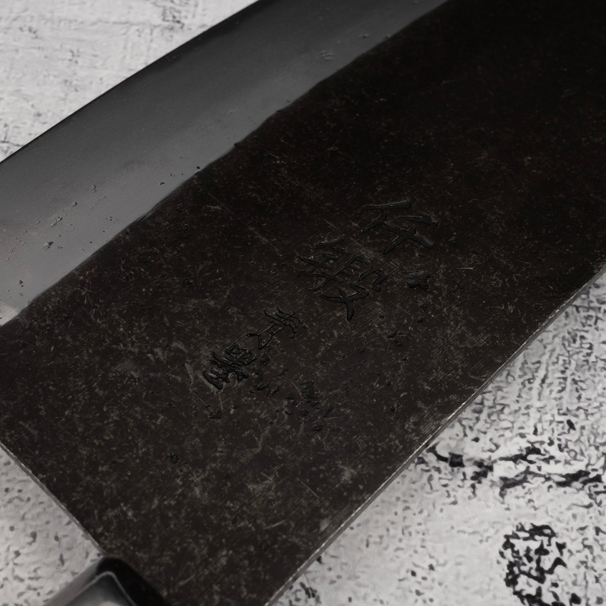 Hatsukokoro Sentan Blue 2 Stainless Clad Chinese Cleaver 190mm Heavy