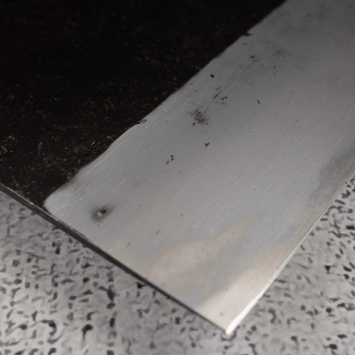 初心先端藍二不鏽鋼夾層中式菜刀 190mm