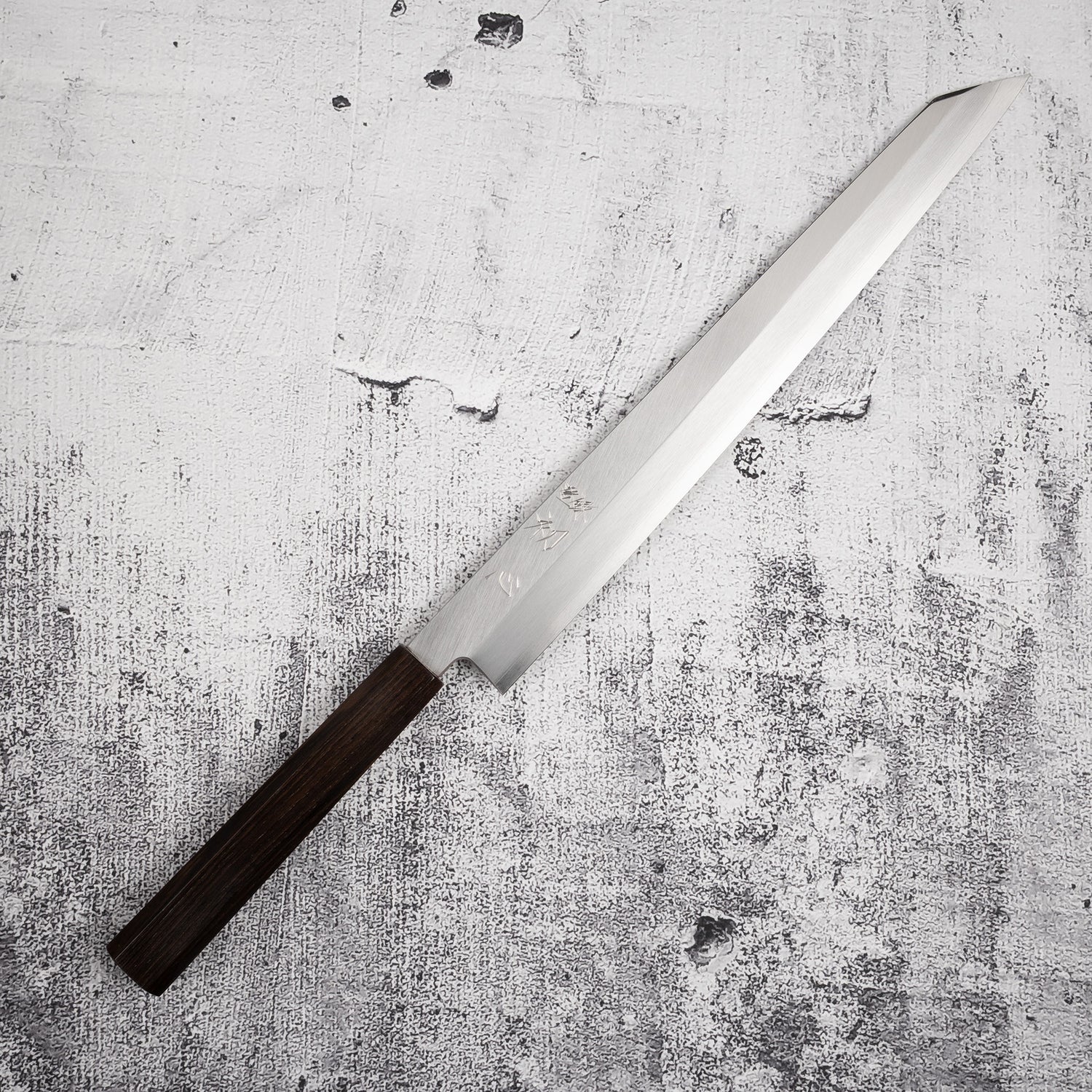 Hatsukokoro x Myojin Shirasagi Ginsan K-tip Yanagiba 300mm