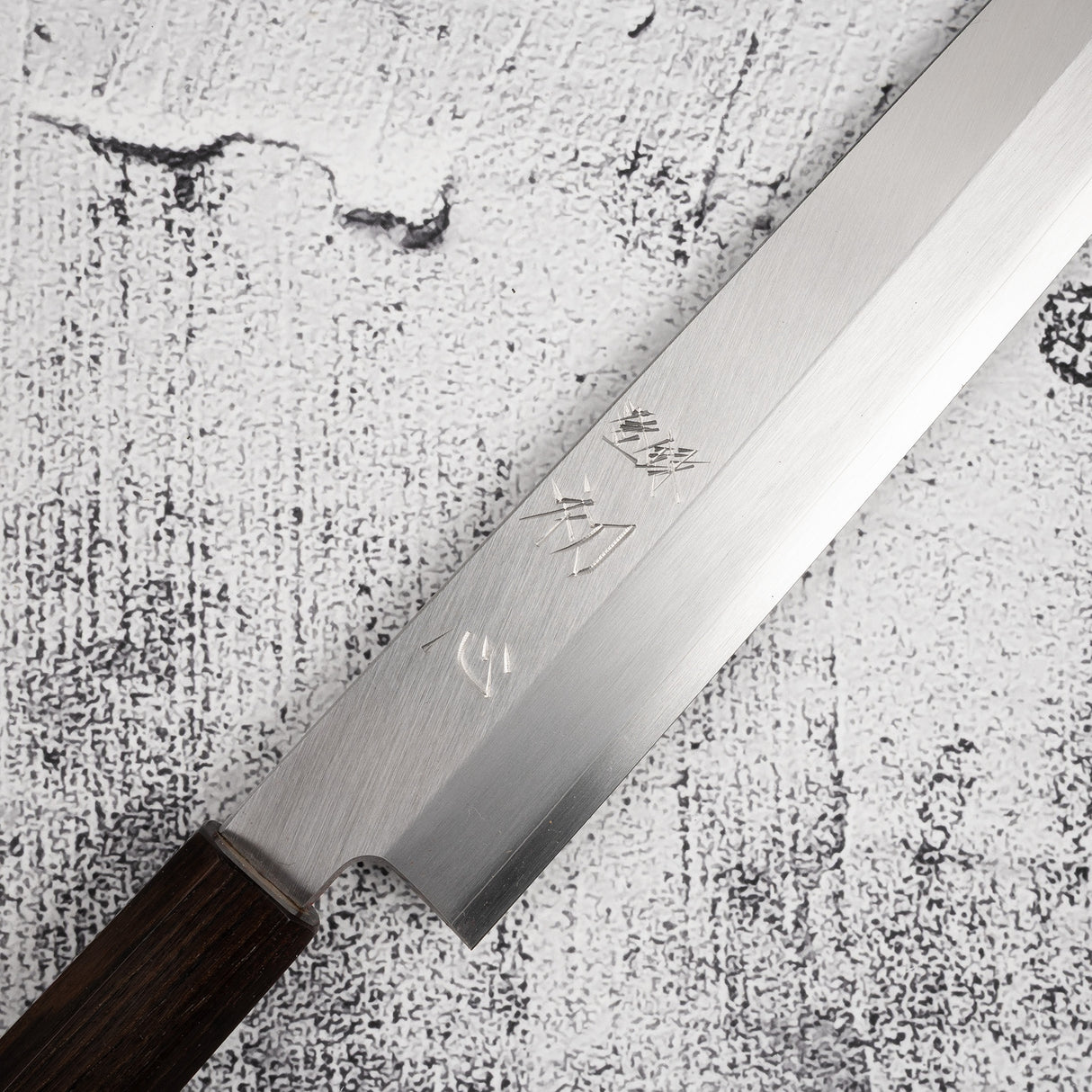 Hatsukokoro x Myojin Shirasagi Ginsan K-tip Yanagiba 300mm