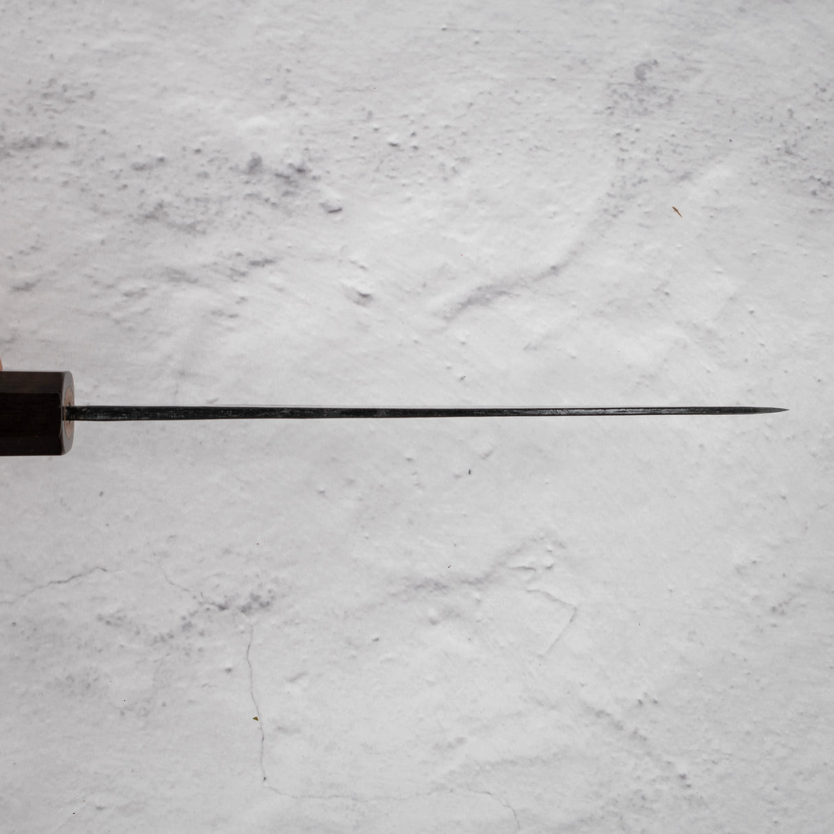 Hatsukokoro Shikkoku Blue 2 Kurouchi Santoku 165mm Ebony Handle