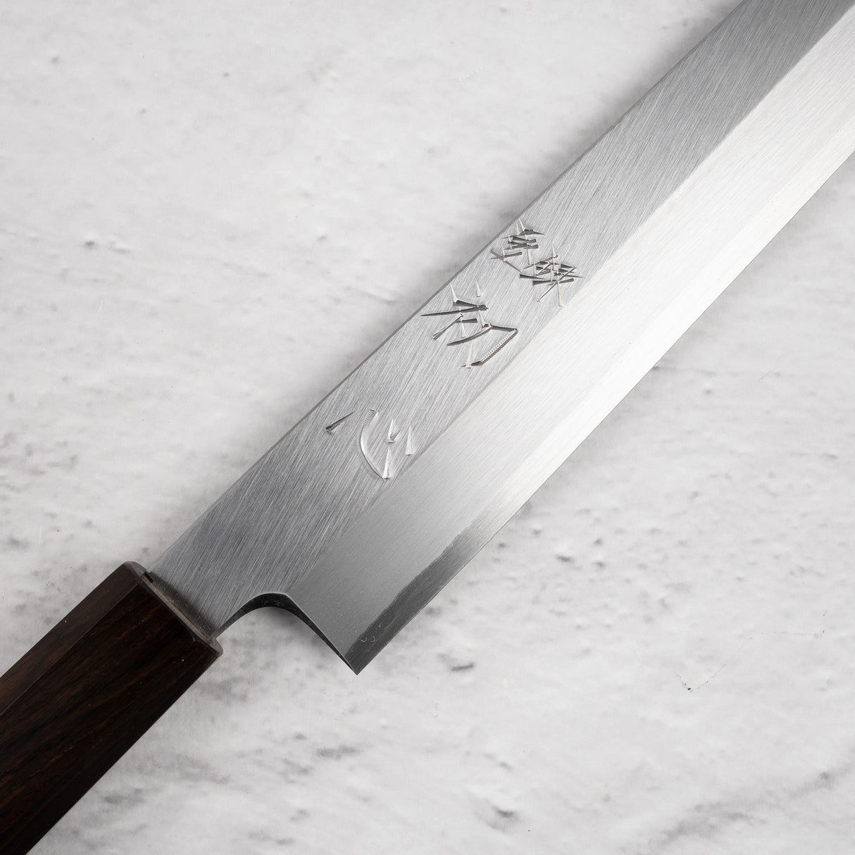 初心 x 明神白鷺 白 2 K-tip 柳葉 300mm