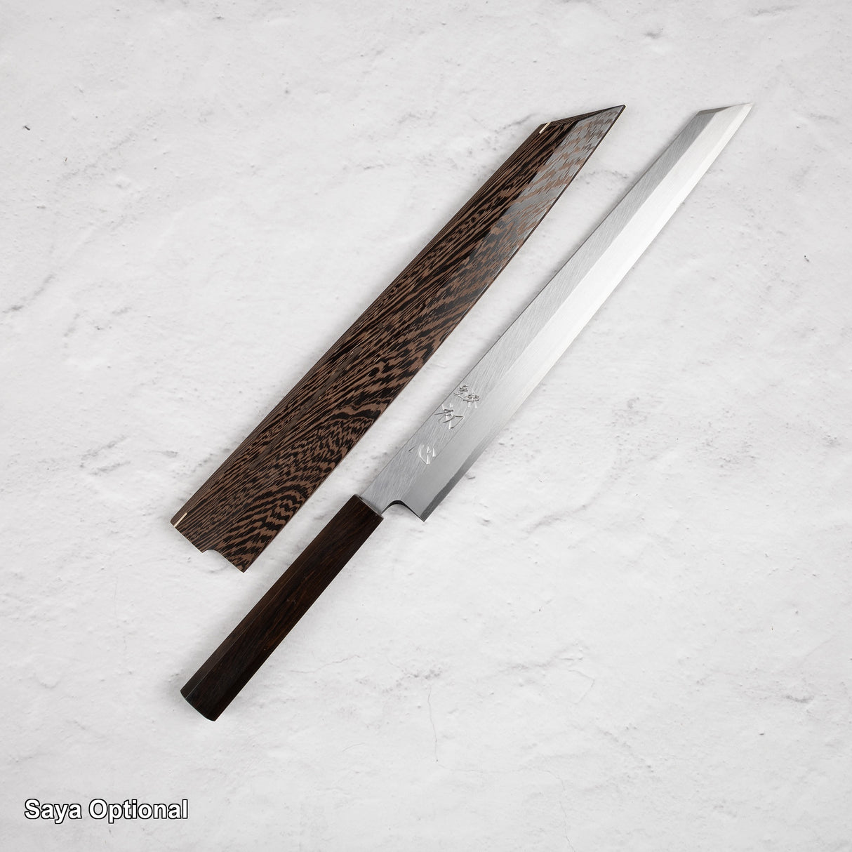 初心 x 明神白鷺 白 2 K-tip 柳葉 300mm