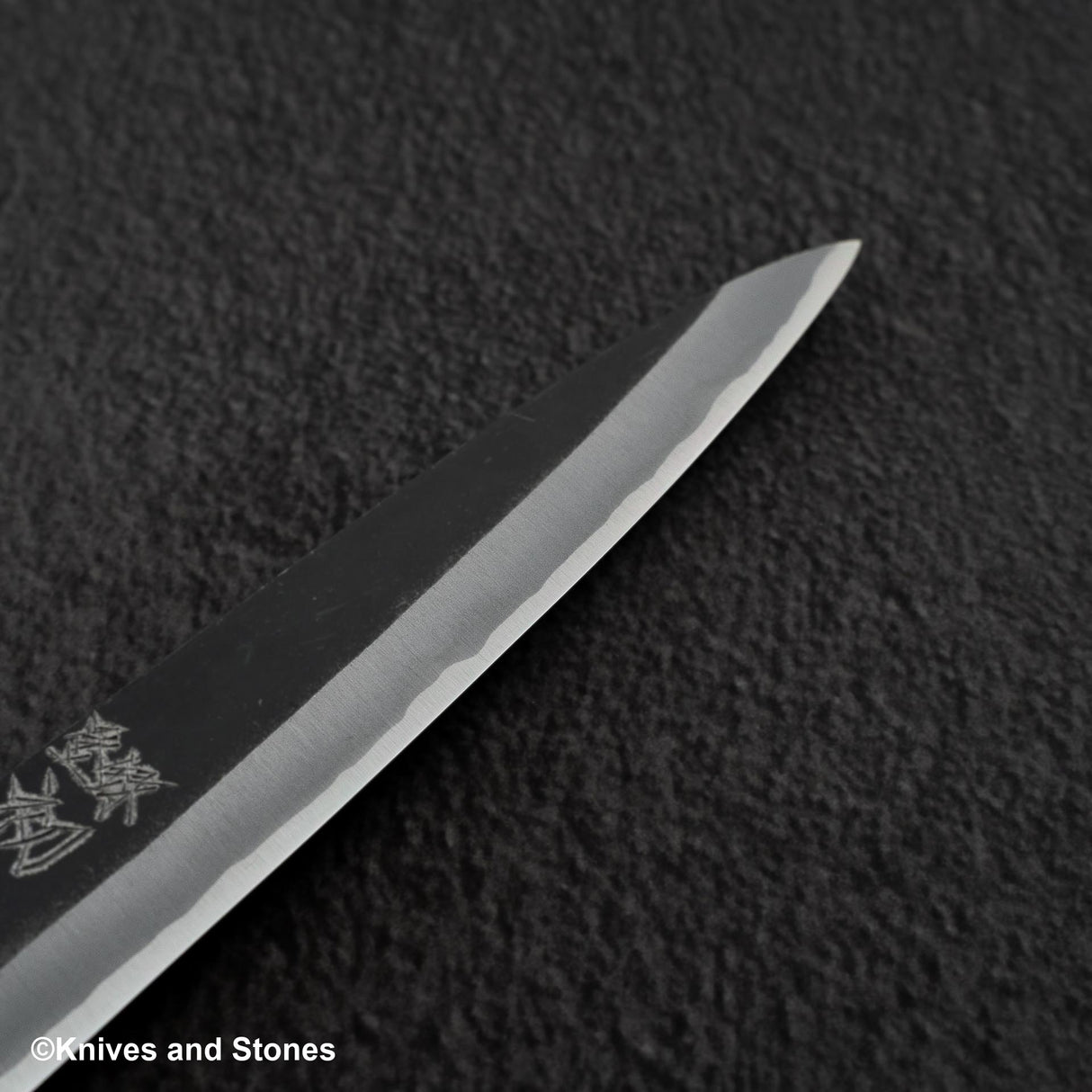 Hatsukokoro Aosagi Blue 2 Kurouchi Petty 150mm 黑色 Chacate