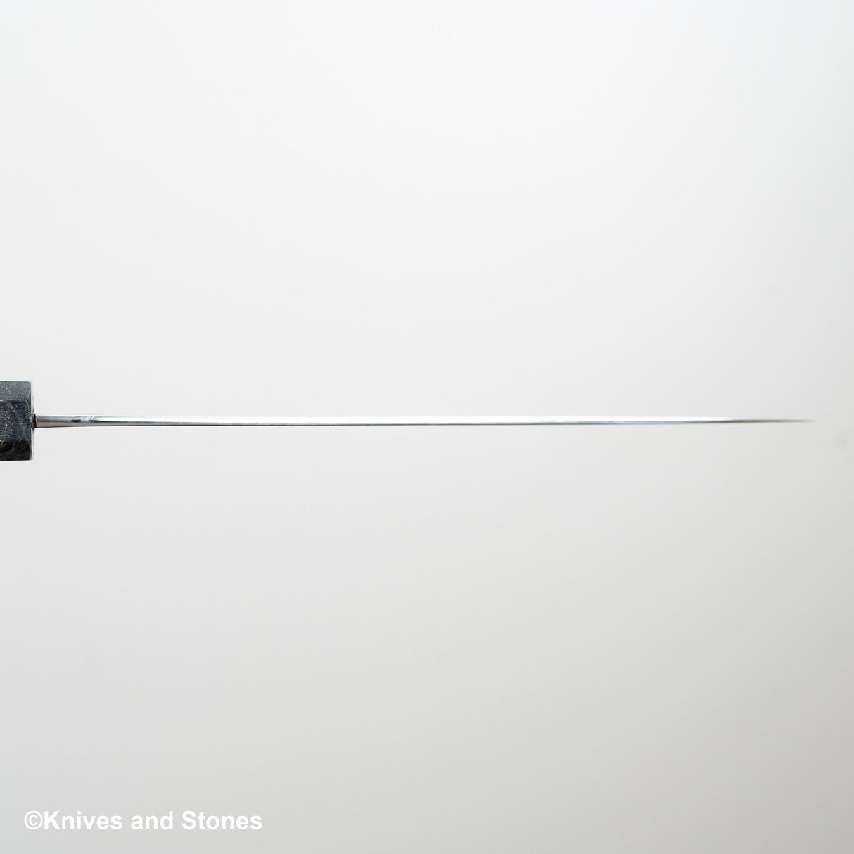 銀河初心 ATS34 大馬士革牛刀 210mm 染色樺木