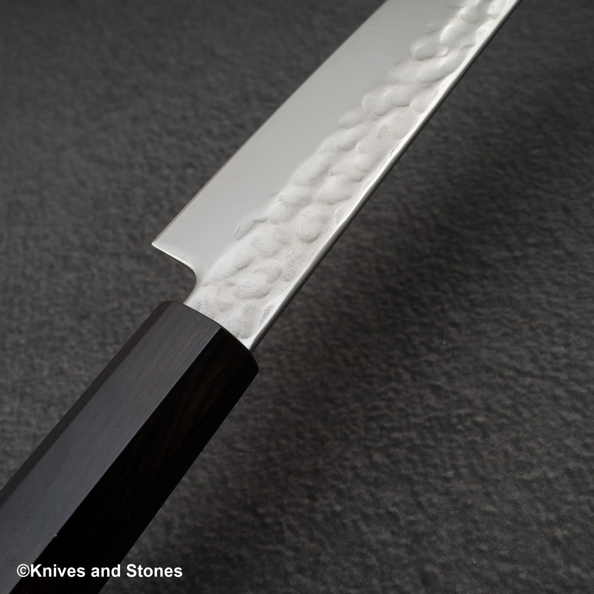 Hatsukokoro Hayabusa VG10 大馬士革土細小 150 毫米烏木手柄