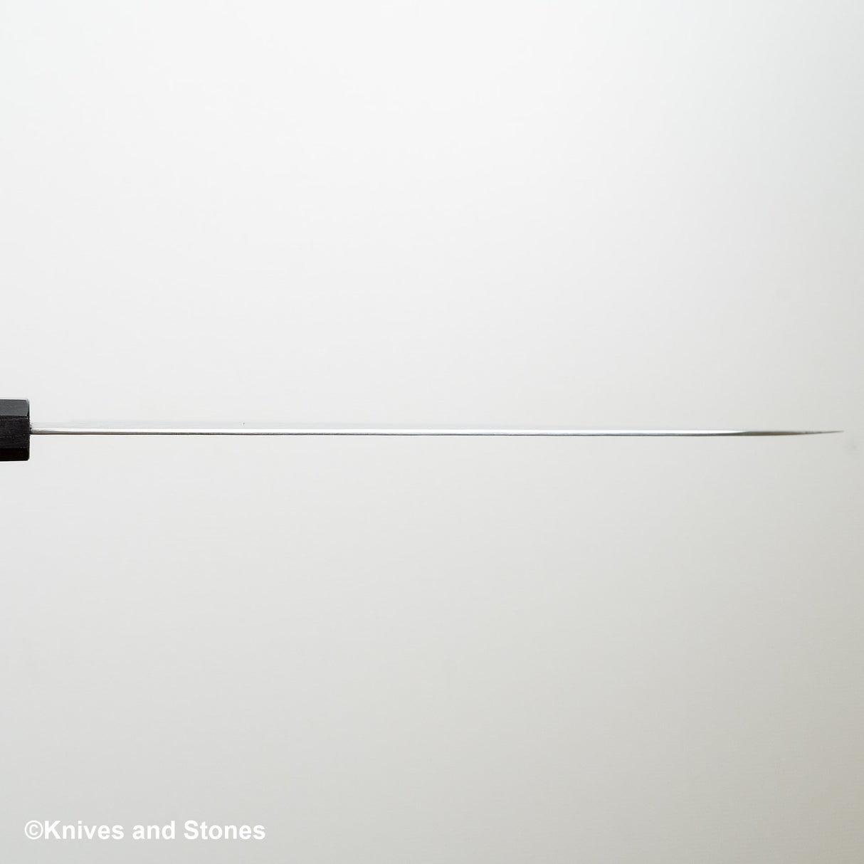 Hatsukokoro Hayabusa VG10 Damascus Tsuchime Sujihiki 270mm Ebony Handle