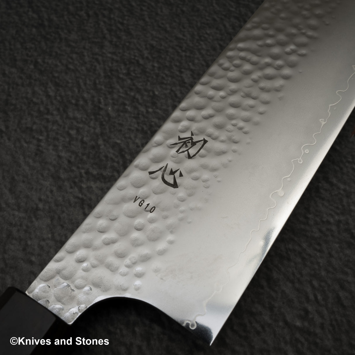Hatsukokoro Hayabusa VG10 土目三昧 Nakiri 180mm 烏木