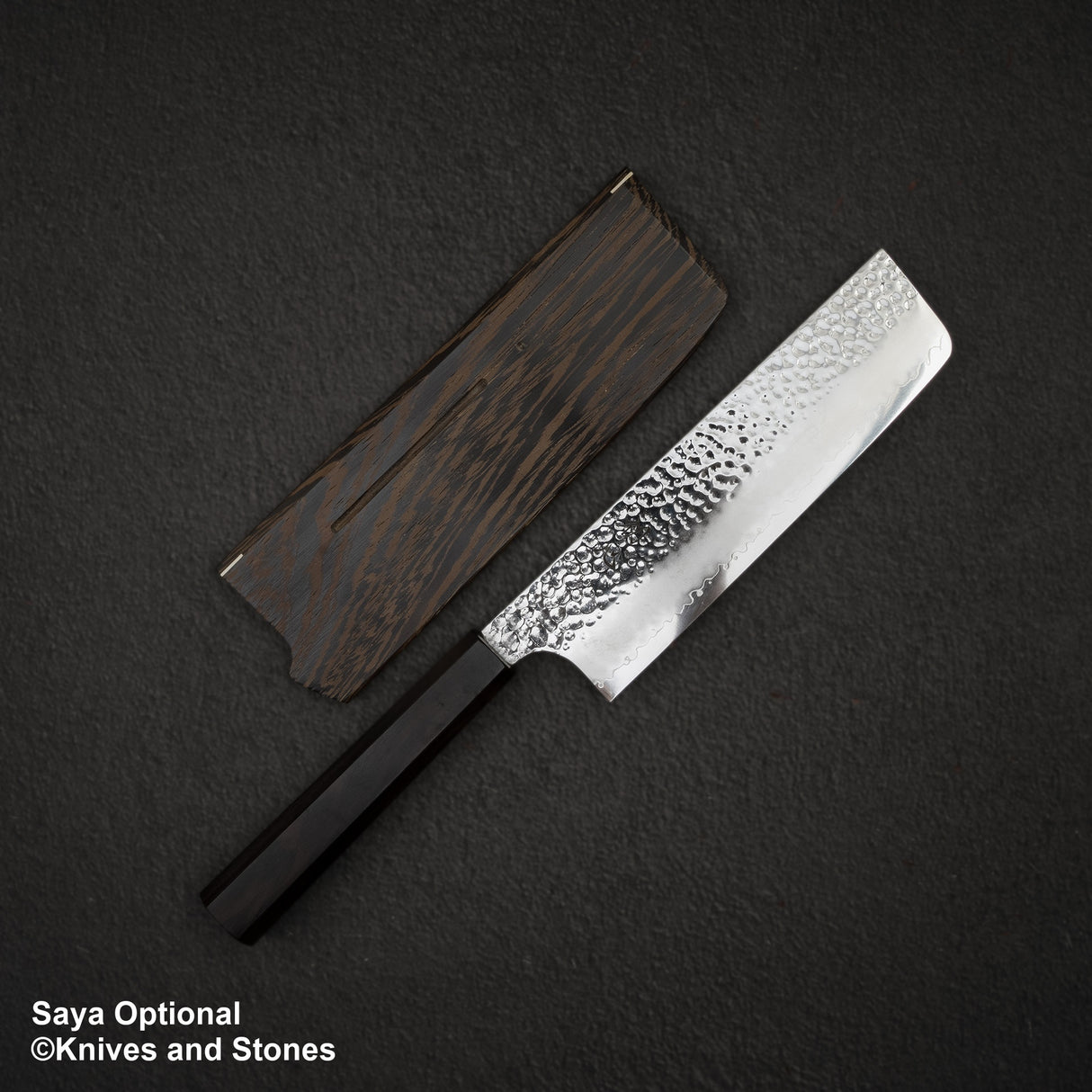 Hatsukokoro Hayabusa VG10 土目三昧 Nakiri 180mm 烏木