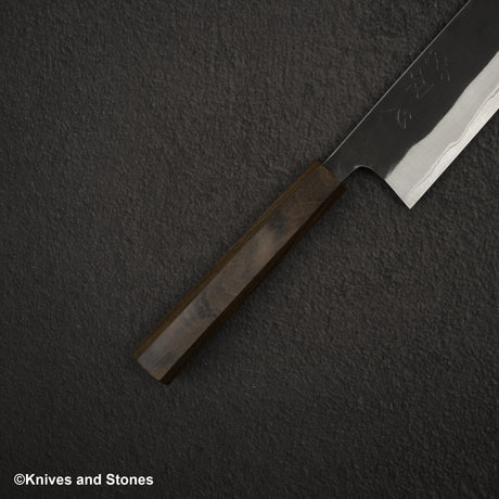 Hatsukokoro Kurokaze Blackwind White 2 Gyuto 210mm Stainless Clad