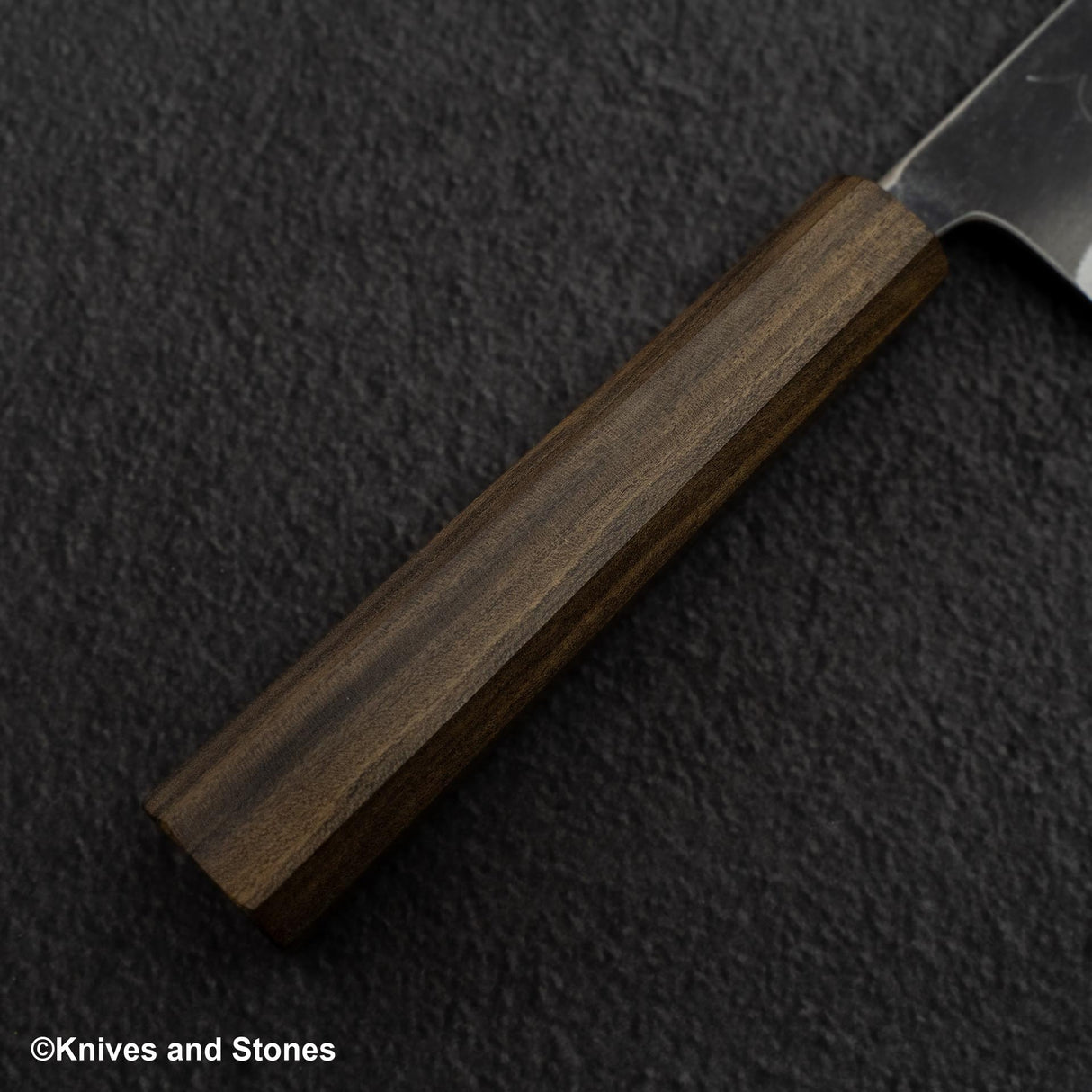 Hatsukokoro Kurokaze White 2 Kurouchi Gyuto 180mm 不鏽鋼包覆黑色 Chacate