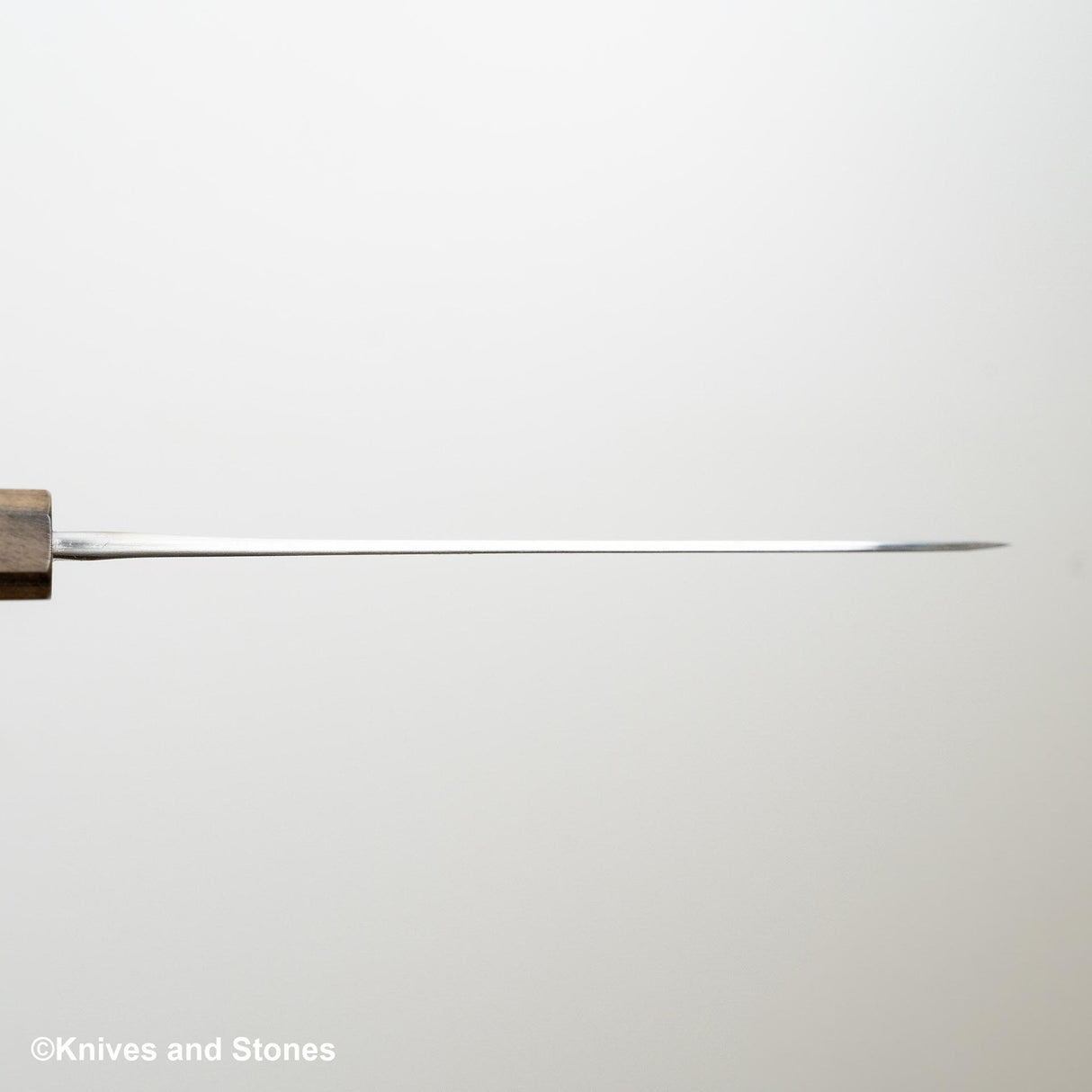 Hatsukokoro Kurokaze White 2 Kurouchi Gyuto 180mm 不鏽鋼包覆黑色 Chacate